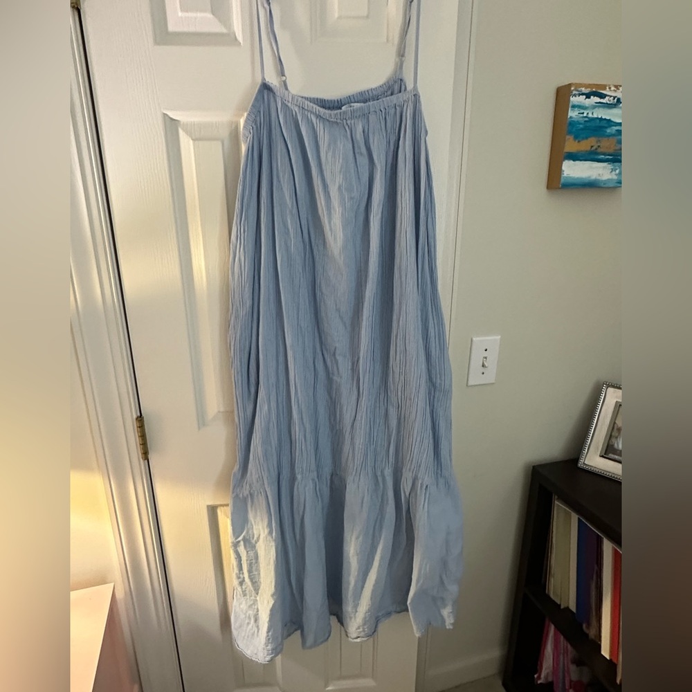 Sky Blue Maxi Dress